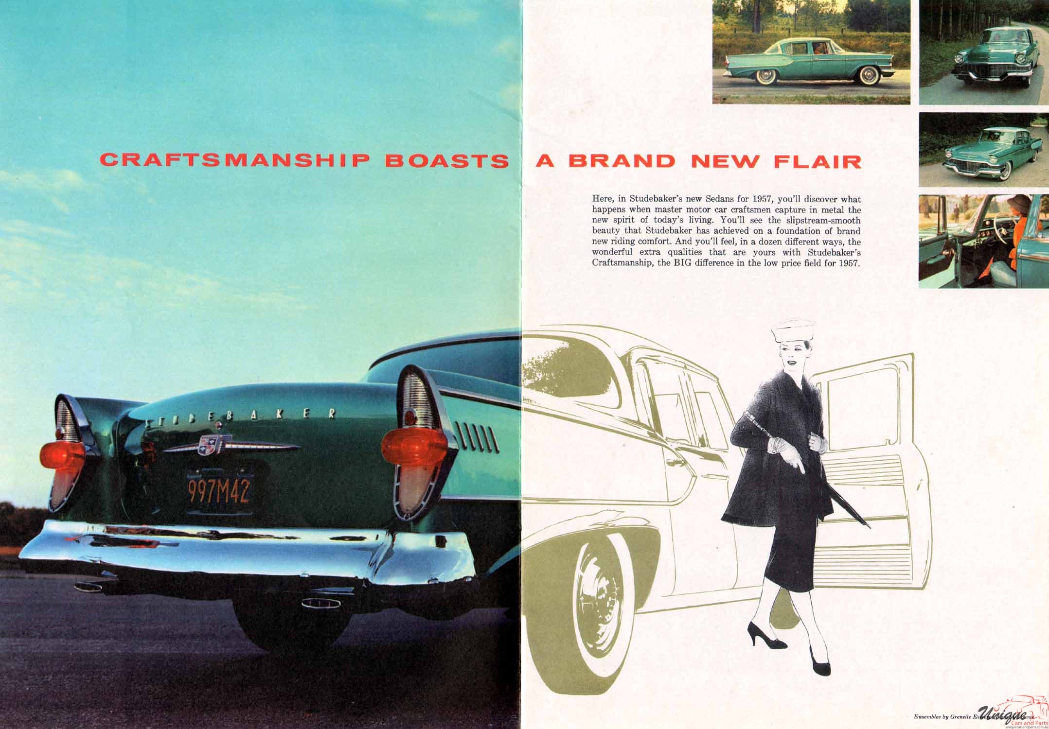 1957 Studebaker Sedans Brochure Page 6